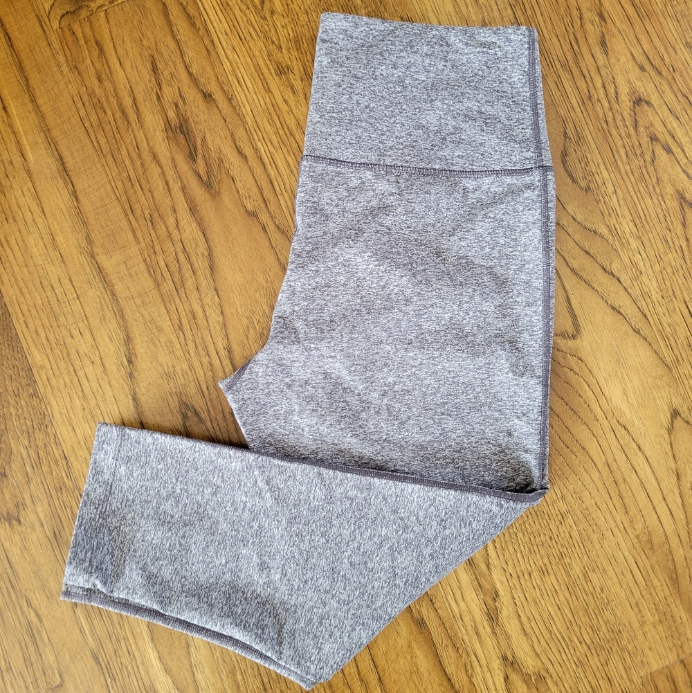 Zella Nordstrom Crop Leggings, Gray Large